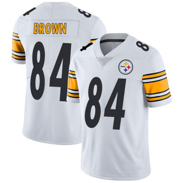 Jim Brown American Football Jersey Pittsburgh Steelers Fan Apparel T-shirt PQ9368M