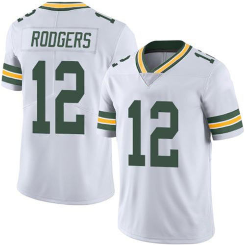 Aaron Rodgers American Football Jersey Green Bay Packers Fan Apparel T-shirt PQ9368P