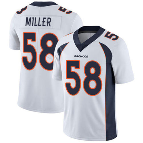 Denver Broncos Fan Apparel T-shirt Von Miller American Football Jersey PQ9368PS