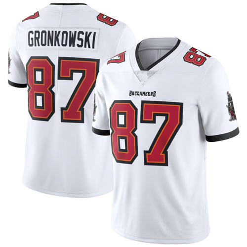 Tampa Bay Buccaneers Fan Apparel T-shirt Robert Rob Gronkowski American Football Jersey PQ9368G