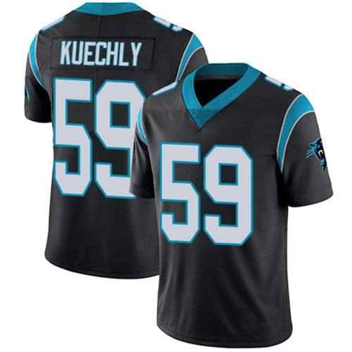 Luke Kuechly American Football Jersey Carolina Panthers Fan Apparel T-shirt PQ9368F