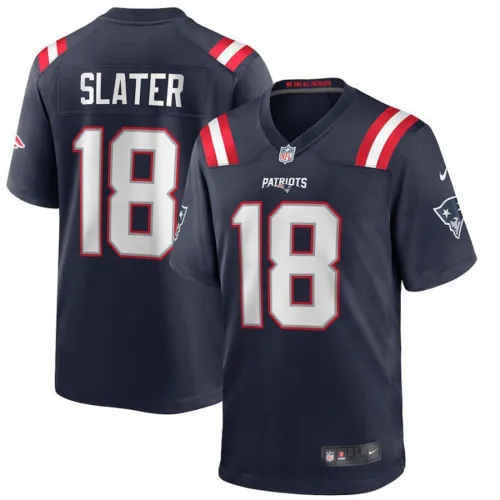 18 Matthew Slater Fan Apparel New England Patriots American Football Tops PQ27854L