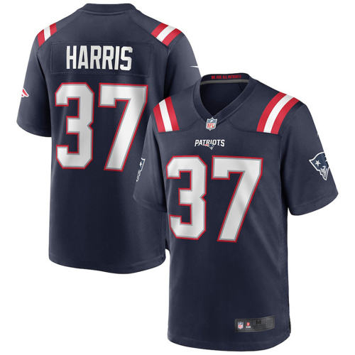 37 Kevin Harris American Football Tops New England Patriots Fan Apparel PQ27854E