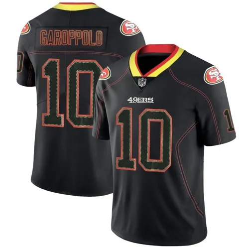 10 Jimmy Garoppolo T-shirts San Francisco 49ers Jersey American Football Fan Apparel PQ27854P