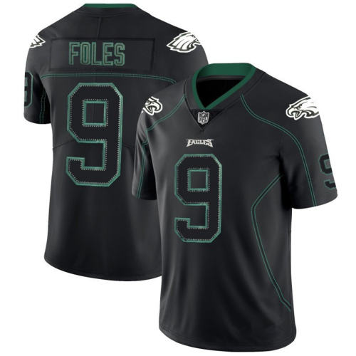9 Nick Foles American Football Jersey Philadelphia Eagles Fan Apparel PQ27854D