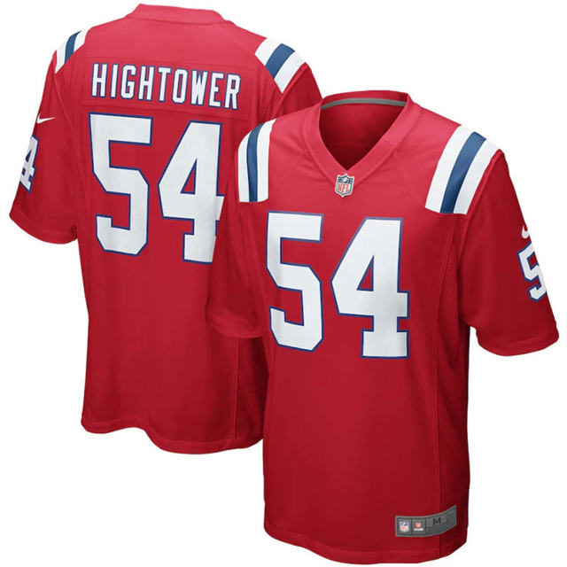 54 Dont'a Hightower American Football Tops New England Patriots Fan Apparel PQ27854H