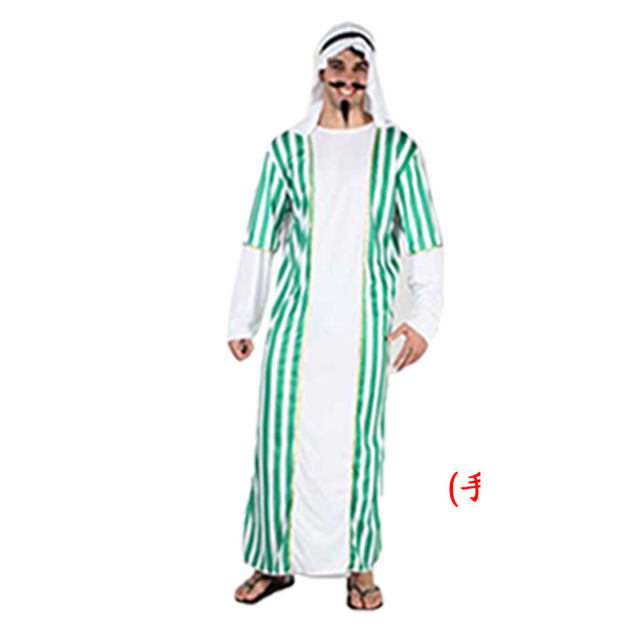 Desert Prince Cosplay Costume Carnival Arab Man Local Tyrant Outfit Arab COS Uniform PQ5730