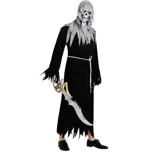 Halloween Pirate Gost Costume  Zombie Death Outfit PQ948