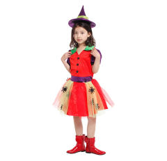 Witch Cosplay Fancy Dress Child Insect Stage Uniform PQ17131G