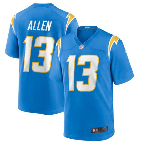 Los Angeles Chargers Fan Apparel Keenan Allen American Football Jersey PQ1592N