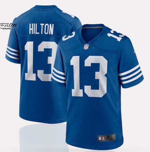 13 T.Y. Hilton Fan Apparel T-shirt Dallas Cowboys American Football Jersey PQ62743N
