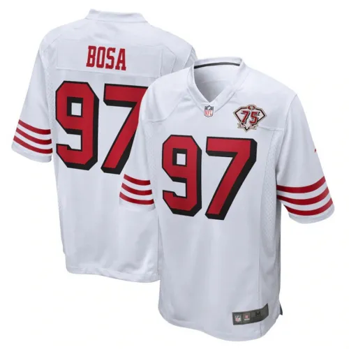 97 Nick Bosa Fan Apparel Sport T-shirts San Francisco 49ers Jersey PQ1592M