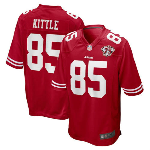 85 George Kittle Fan Apparel T-shirts San Francisco 49ers Jersey PQ1592P