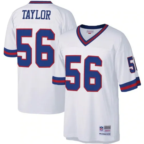 56 Lawrence Taylor Fan Apparel Sport T-shirts New York Giants Jersey PQ1592L