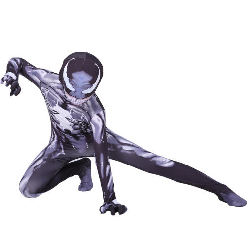 Venom Costume For Kid Halloween Cosplay Uniform PQ19198D