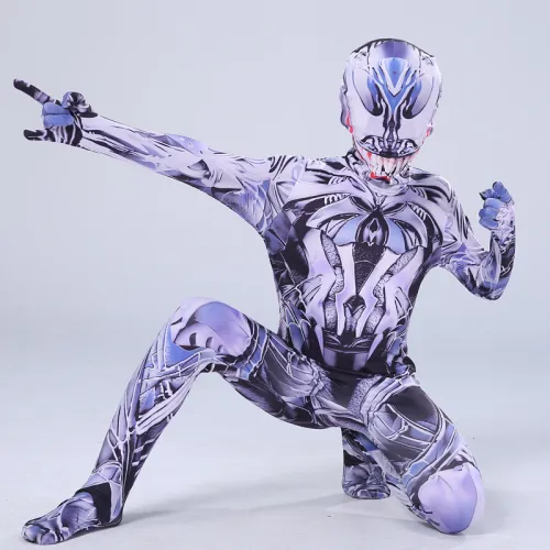 Venom Costume For Kid Halloween Cosplay Uniform PQ19198D