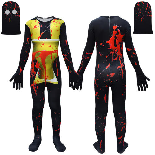 Horror Games Costume For Kid Halloween Cosplay Uniform PQ4730