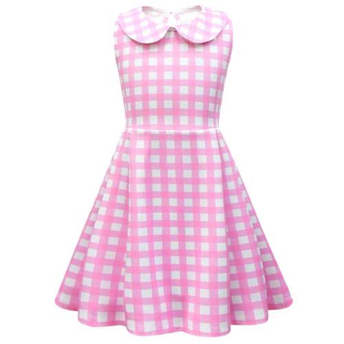 Real-life Cartoon Princess Costume Movie Uniform Girl Plaid Fancy Dress PQ81578