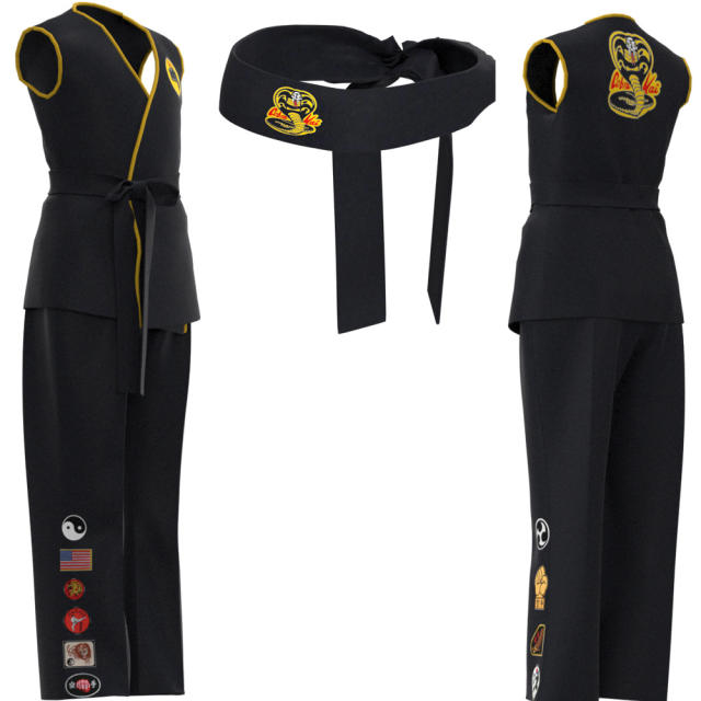 Cobra Karate Training Suit Taekwondo Sport Wear PQ21258