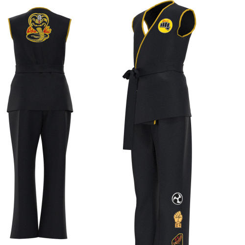 Cobra Karate Training Suit Taekwondo Sport Wear PQ21258