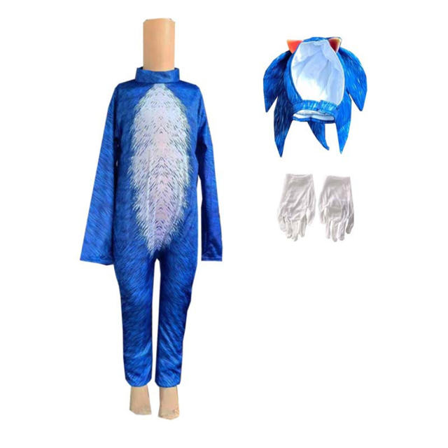Carnival Hedgehog Costume For Kid Halloween Cosplay Uniform PQ24078