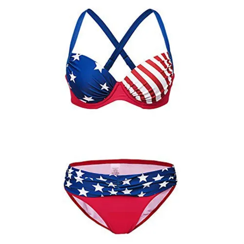 Solid Color Bikinis Set Womens Low Waist Swimwear Female Swimming Costume PQB03