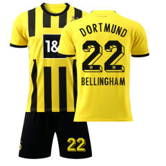 22-23 No. 9 Haaland Football Fan Apparel Borussia Dortmund Soccer Kits Sport T-shirt PQ2960