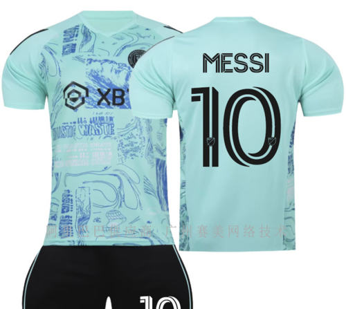 23-24 Leo Messi Football Fan Apparel Tshirt Inter Miami CF Soccer Jersey PQ28860