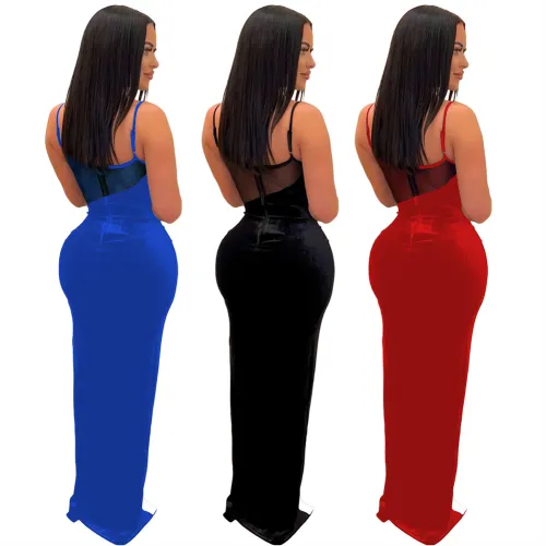 Sexy Spaghetti Strap Cocktail Dress For Woman Evening Dresses PQ7506