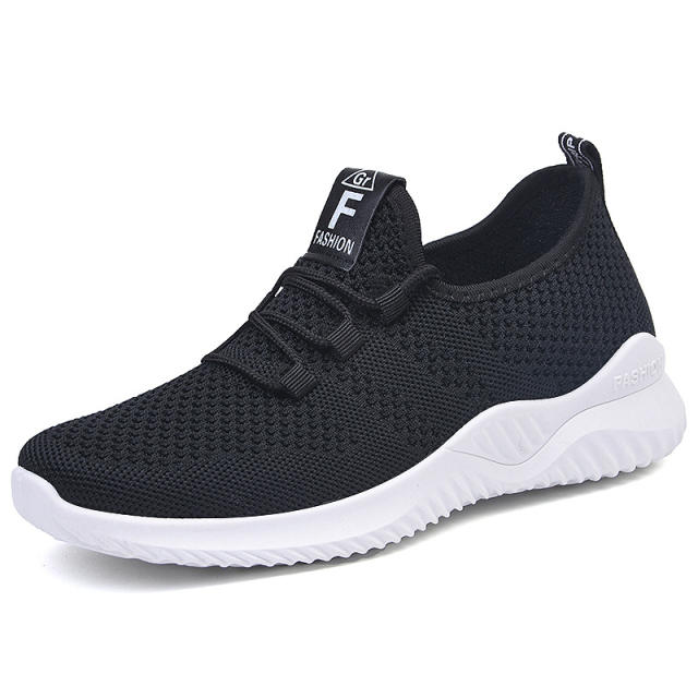 Wholesale Women Flyknit Casul Shoes Female Sport Shoes Mesh Sneakers PQ-H-66