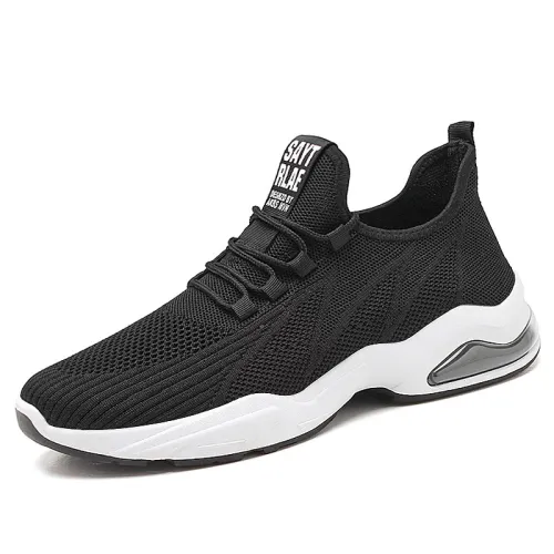 Wholesale Man Flyknit Sport Shoes Male Summer Mesh Sneakers PQ-Q10