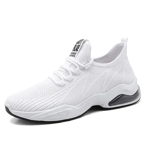 Wholesale Man Flyknit Sport Shoes Male Summer Mesh Sneakers PQ-Q10