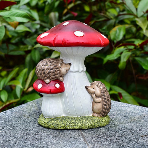 Mushroom Ceramic Home Ornaments Fashion Outdoor Crafts PQ8851