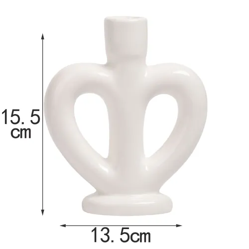 Ceramic Candlestick Handmade Decoration Home Ornaments PQ96863A