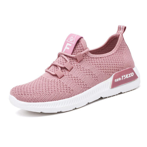 Wholesale Flyknit Sport Shoes For Women Casul Shoes Female Mesh Sneakers PQ-H-6