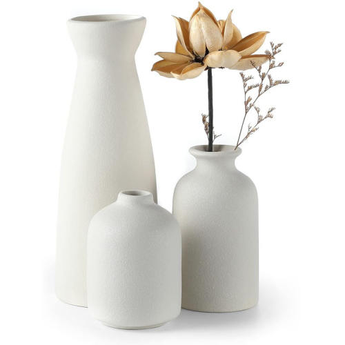 3PCS/set Ceramic Vase Handmade Decoration Home Ornaments PQ15930