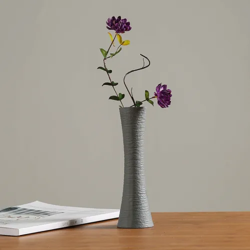 Flower Arrangement Ceramic Vase Home Ornaments Handmade Table Decoration PQ3493