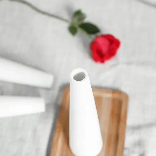 Matte Home Ornaments Handmade Table Decoration Ceramic Vase PQ1218