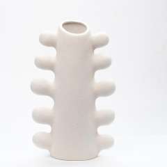 Simple Cactus Ceramic Vase Home Ornaments Handmade Decoration PQ-DKV-240