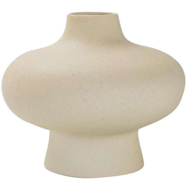Ceramic Simple Circle Vase Handmade Table Decoration Home Ornaments PQ-YH-11