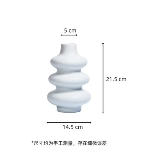 Europe Style Ceramic Vase Handmade Table Decoration Home Ornaments PQ4284