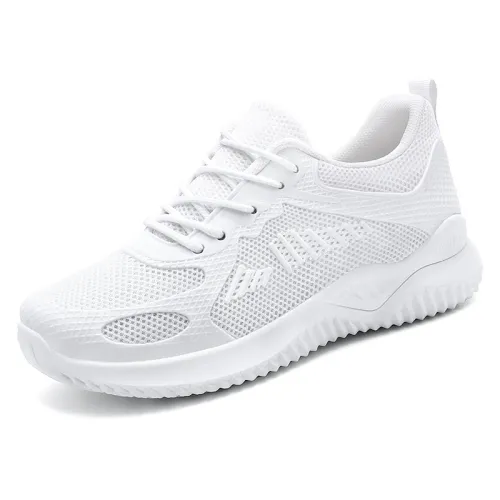 Female Flyknit Sport Shoes Mesh Sneakers Womens Wholesale Casul Shoes PQ-G-H-63