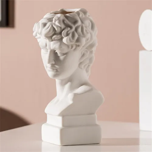 David Ceramic Vase Home Ornaments Handmade Decoration PQ5298