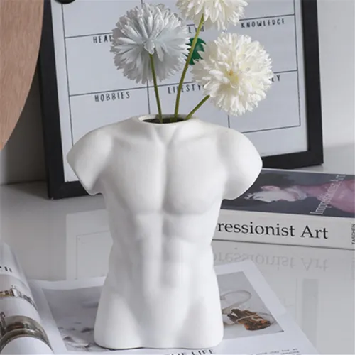 Macho Man Ceramic Vase Home Ornaments Handmade Decoration PQ3808