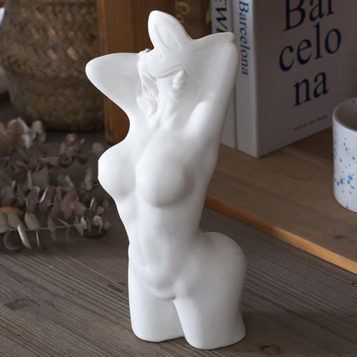 Goddess Ceramic Vase Home Ornaments Handmade Decoration PQ77746