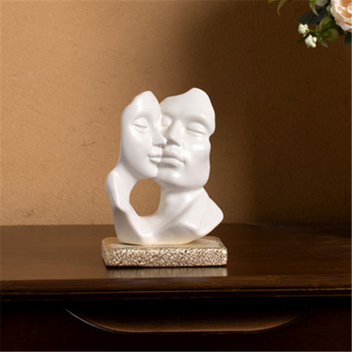 Lovely Kiss Ceramic Vase Home Ornaments Handmade Decoration PQ00376