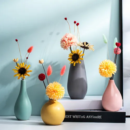 INS Ceramic Crafts Handmade Decoration 1st Home Ornaments PQ6137