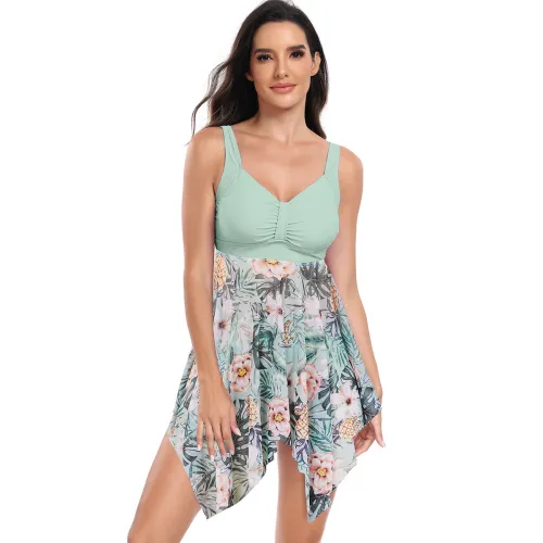 Fruit Printed Swim Wear Women Sexy Pineapple Swimwear Bathing Suit PQ24078