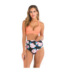 Wholesale Women Floral Bikinis Push Up Swimwear Sexy Beachwear PQ-FRW-02B