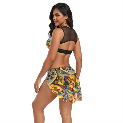 Female Swimming Wear Low Waist Bathers Lady Fashion Swimsuit JND2416